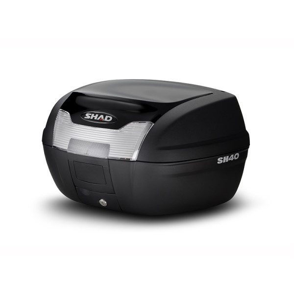 Shad SH40 Metallic Black Top Box Cover